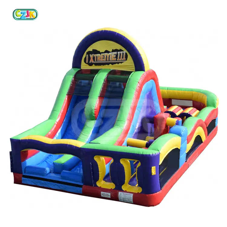china cheap outdoor inflatable aqua extreme assault obstacle course fgame inflatable 5k or sale