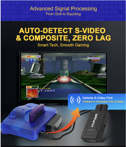 อะแดปเตอร์แปลง HDMI คอนโซลเกมย้อนยุคเข้ากันได้กับ N64 SNES SFC NGC วิดีโอ HD เอาต์พุตแบบปลั๊กแอนด์เพลย์ - Product Image 6