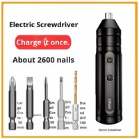 Mini tournevis électrique sans fil entièrement automatique perceuse à main Rechargeable pour petite batterie de Source d'alimentation à usage domestique