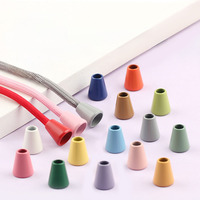 Verrou de cordon plat ovale en plastique rouge à double trou pour cordon de serrage réglable et accessoires d'équipement de plein air