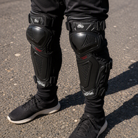 Ensemble de protections professionnelles souples et épaisses pour genoux et coudes, idéal pour le cyclisme, en matériau PP, taille universelle, fermeture auto-agrippante