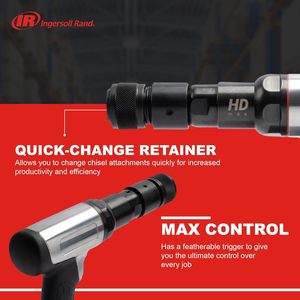 อิงเกอร์ซอลล์ แรนด์ 135MAX 300 มม. หัวเหล็กอัลลอยด์ แฮนด์ปืนลม ความยาว 850 มม. - Product Image 3