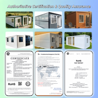 Maison préfabriquée pliable portable approuvée ISO, cabine mobile modulaire pour salle de maquillage temporaire, idéale pour base de tournage extérieure de tournages de films.