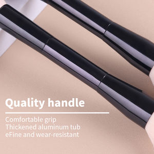 YOUXIN HQ Mixed Proc Discount Pinceaux de fond de teint double tête en poils synthétiques dorés, applicateur unique, outil de maquillage pour poudre - Product Image 5