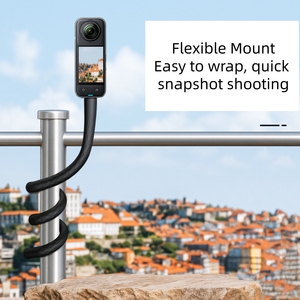 Support de caméra flexible et pliable, support transformable multi-formes pour Insta360 X5 X4 X3 DJI Action 6 5Pro 4 3 GoPro Max 2 <span class=keywords><strong>Hero</strong></span> 14 - Product Image 5