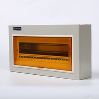 Boîtier de distribution d'énergie PZ30 pour usage domestique, intérieur, IP20, 220V, pour installation en saillie/encastrée, 4-40 circuits, disjoncteur