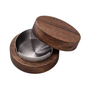 Cenicero de Metal Personalizado, Forma y Color a Medida, Marca Amson Brass, Estilo Americano, para Cigarros, Hogar/Hotel/Auto, AG-021 - Product Image 1