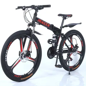 Factory Supply Macce 21 Speed Full Suspension Cycle Cycling Bicycles for Adults Bicicleta Sepeda Gunung Folding Mountain bike