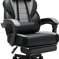 Chaise de bureau gaming grande taille en cuir PU, réglable en hauteur, économique, pour PC Gamer et usage professionnel, vente en gros de haute qualité
