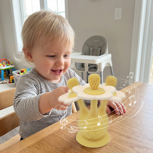 Jouets de dentition pour bébé en silicone de qualité alimentaire, sans BPA, <span class=keywords><strong>hochet</strong></span> pour bébé, jouets de dentition pour bébés - Product Image 3