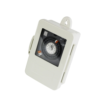 TB330 20A 250VAC Programmable Mécanique Minuterie Commutateur Noir Din Rail Temps Contrôleur Commutateurs