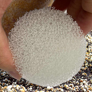 Bọt Xi Lanh Polyurethane Dạng Lưới Trong 15ppi 20ppi 30ppi 35ppi 40ppi 50ppi Miếng Bọt Biển Lọc Màu Trắng Tế Bào Hình Nấm - Product Image 1