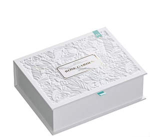 กล่องแม่เหล็กพับได้บรรจุภัณฑ์เสื้อผ้ากล่องของขวัญแม่เหล็กพร้อมริบบิ้นบรรจุภัณฑ์กล่องแม่เหล็ก - Product Image 1