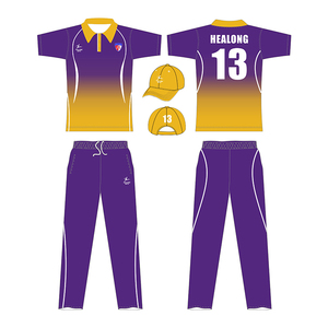 Sublimación personalizada Cricket Jersey Mejor Cricket Team Jersey Nuevo diseño Cricket Jersey - Product Image 4