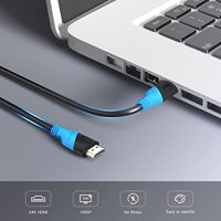 Câble HDMI actif de haute qualité, long, 10m, 20m, 30m, 40m, 50m, câble HDMI haute vitesse 4K avec amplificateur, câble HDMI 4K actif