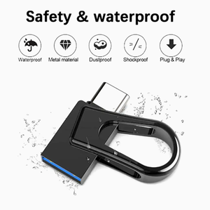 <span class=keywords><strong>แฟลช</strong></span>ไดรฟ์โลหะ2in1ขนาดกะทัดรัด16GB/32GB/64GB/128GB/256GB - Product Image 6