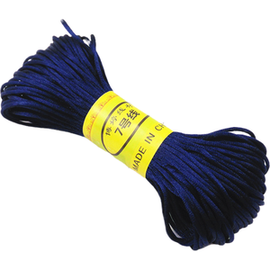 Cordón de Seda Satinado Suave Cola de Ratón de 1.5 mm para Macramé, Cordón de Poliéster Tipo Jade para Bricolaje, Nudos Chinos, Pulseras, Collares y Accesorios de Joyería - Product Image 6