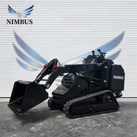 NIMBUS Struktur Tugas Berat yang Kokoh, Skid Steer Loader Pengangkat yang Sempurna untuk Penanganan Material Konstruksi Skid Steer Loader