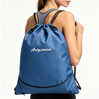 Sac à dos esthétique en maille avec cordon de serrage pour la plage et la piscine, sac de natation minimaliste à séchage rapide avec aspect transparent pour les sports d'été