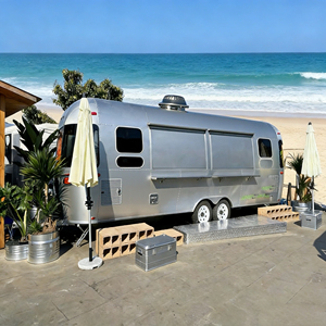 VIC Street Mobile <b>Kitchen</b> Pizza Catering Food Trailer Stainless Steel Aluminum Chips Snack Food Candy China - Product Image 2