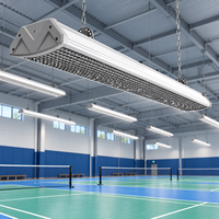 Lumière de terrain de sport LED LBG 200W anti-éblouissement avec grille en nid d'abeille, CCT personnalisé, CRI 70 80, IP54 pour terrain de pickleball, badminton, tennis