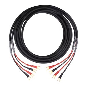 YYTCG G1 <span class=keywords><strong>HiFi</strong></span> Audio haut-parleur câble haute qualité pur cuivre bricolage haut-parleur fil avec fiche banane Y prise 2m 5m 8m - Product Image 2