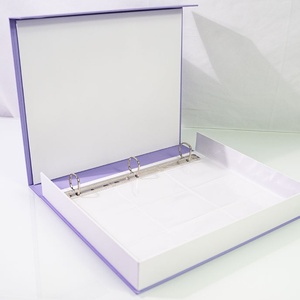 Classeur à levier professionnel - Couleur unie avec logo, classeur de bureau pour l'archivage - Product Image 2