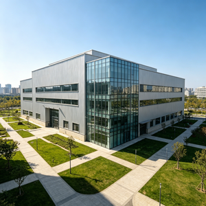 Bâtiment modulaire <span class=keywords><strong>à</strong></span> plusieurs étages <span class=keywords><strong>en</strong></span> structure acier, immeuble de bureaux haut de gamme, centre commercial préfabriqué, construction rapide - Product Image 4