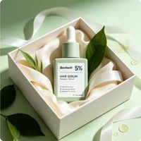 Serum Busa Pertumbuhan Rambut dan Jenggot Multifungsi Ekstrak Herbal Alami Perawatan Kulit Kepala untuk Rambut Lebih Tebal dan Lebat