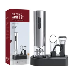 Mysticlejoy Destapador de Botellas Eléctrico Recargable con Cuchilla para Papel de Aluminio y Base de Diseño Moderno VBGS-KP3-362003 - Product Image 5