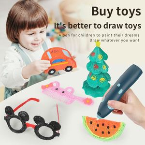 X1009-1 Lápiz Impresor 3D DIY de Venta Caliente para Niños, Filamento PCL, Portátil, Baja Temperatura, Set de Arte, Lápiz de Dibujo 3D - Product Image 3