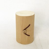 Vente en gros de boîte en écorce de bouleau boîte de rangement de bijoux cadeau en bois naturel de bureau simple