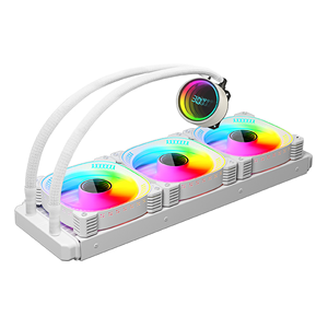 ชุดระบายความร้อนซีพียูแบบน้ำ ARGB ขนาด 360 มม. ปั๊ม 2600RPM พัดลม 71CFM รองรับ Intel AMD AM5 LGA1700 ขายส่ง - Product Image 1