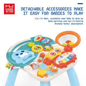 Juguetes para Bebés HW TOYS, Andador Educativo para Bebés, Juguete Musical <span class=keywords><strong>4</strong></span> en 1, Andador <span class=keywords><strong>de</strong></span> Ciencia Preescolar, Andadores - Product Image 3