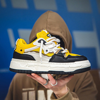 Chaussures de Skateboard de Luxe pour Hommes, Personnalisables, en Maille Respirante, Baskets Tendance pour Hommes