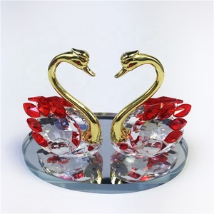 Bomboniere Personalizzate per Matrimonio 2022, Regali Creativi in Cristallo, <span class=keywords><strong>Cigno</strong></span> in Vetro Cristallo - Product Image 3