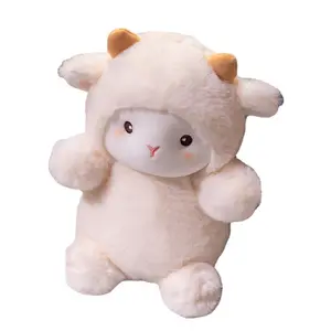 Ruunjoy ins cute lamb doll peluche Little Elephant Little Bear soft bedroom decor pet mini peluche per artiglio macchina