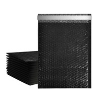 Enveloppes à bulles holographiques irisées personnalisées, enveloppes rembourrées en aluminium métallisé pour l'expédition