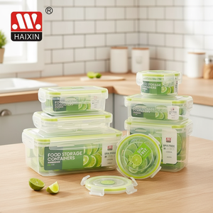 <span class=keywords><strong>Set</strong></span> di 7 Contenitori per Organizzare Dispensa, Frutta, Verdura e Alimenti Freschi, Senza BPA, Organizzatori per Frigorifero in Plastica - Product Image 2