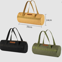 Sac à outils robuste personnalisé avec logo pour atelier et camping en plein air, sac de transport portable, pochette organisatrice pour piquets