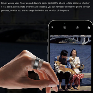 Offre Spéciale télécommande Fitness Tracker corps santé fréquence cardiaque oxygène sanguin moniteur de sommeil numérique étanche anneau intelligent - Product Image 2