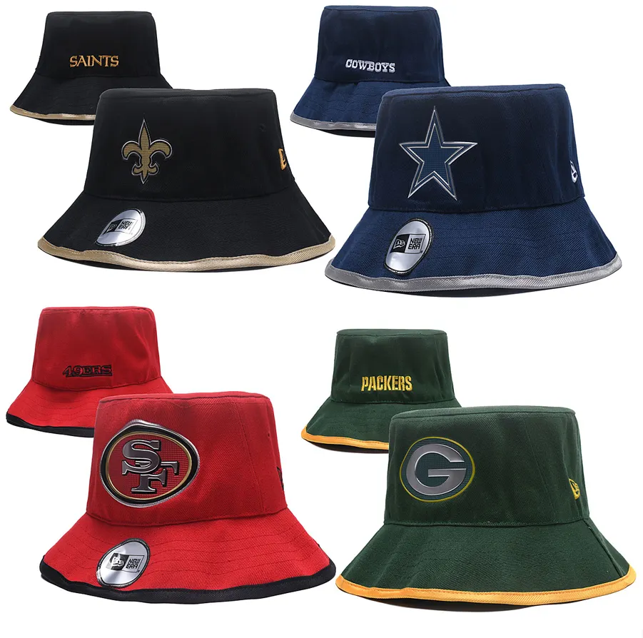 high quality latest design USA American football all 32 teams bucket hat