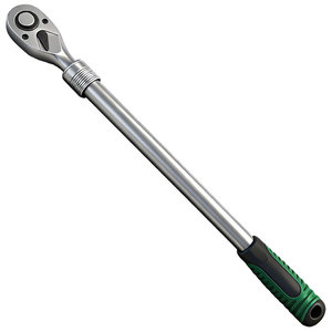 Kunci Pas Ratchet Ekstensibel 1/2" Gagang Ratchet Penggerak Ganda, Pelepasan Cepat 72-Gigi Gagang Ratchet Reversibel Ekstensibel - Product Image 6