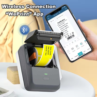Imprimante thermique de reçus POS sans fil KAIMA, mini imprimante portable USB Bluetooth anti-décoloration, adaptée à tous les climats, 55 mm