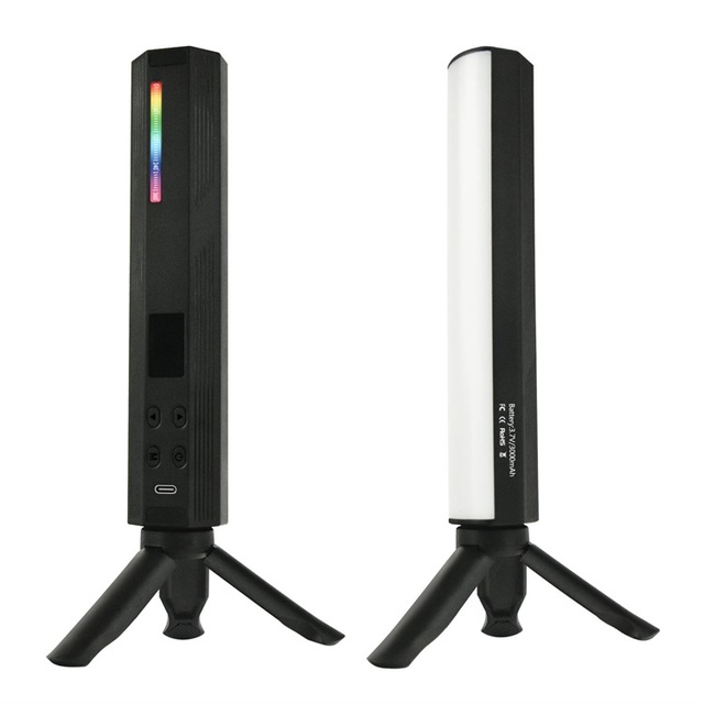 2024 Hot-selling New Arrival Portable RGB Video Light Stick MA-hour Photography Video Shooting Selfie Filling Lamp Tube