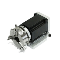 Eje Rotatorio de Anillo para Equipos Láser, Eje Rotatorio CNC para Máquina de Marcado Láser de Fibra para Metales, Herramientas de Joyería y Carga Fija
