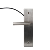 Cerradura Inteligente Antirrobo para Puerta con NB 4G IoT, Protección IP67, Desbloqueo por APP/Huella Dactilar, para Puertas de Madera/Vidrio/Aluminio