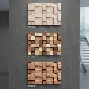Fournisseur indien de carreaux muraux 3D en céramique polie pour salle de bain extérieure et hall. Finition brillante imperméable et résistante à l'usure. Tailles 300x450 - Product Image 4