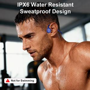 Auriculares Inalámbricos de Conducción Ósea ESON 6.0 para Natación, Sumergibles IPX6, Diseño Abierto, Deportivos, con LED, Batería de 200 mAh, Magnéticos, 10 m de Alcance - Product Image 2