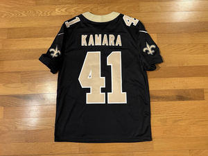 <span class=keywords><strong>Maillot</strong></span> de football de la Nouvelle-Orléans 2026 # <span class=keywords><strong>Maillot</strong></span> de football américain brodé 41 Alvin Kamara Chris Olave Taysom Hill Tyler Shough Tyrann Mathieu - Product Image 3